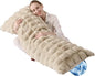 Full Body Pillow 20x54 Inch,Memory Foam Pregnancy Pillow for Side Sleepers,Orthopedic Back Support Maternity Pillow for Women (with Removable Cover)-Taupe Chocolate