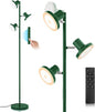 36W LED Tree Floor Lamp, Modern Dimmable Standing Lamp with Remote & Touch Control, 4 Color Temperatures, 3 Rotatable LED Light Floor Lamps for Living Room, Bedroom, Office
