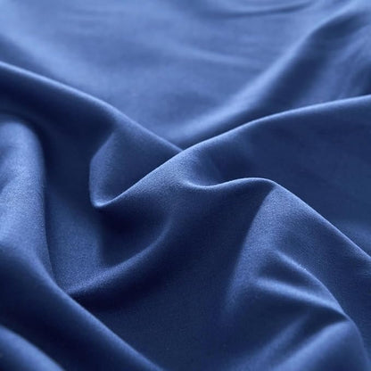 Bed Skirt Queen Size Ruffled Bed Skirt with Split Corners, Queen Bed Skirts 14 Inch Drop with Platform, 14'' Queen, Navy Blue