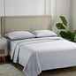 Carressa Linen California King Egyptian Cotton Sheet Sets - 600 Thread Count Cal King Cotton Sheet Set (4 PC, Silver Gray), Extra Soft, Cooling, 16" Deep Pocket Sateen Weave Luxury Hotel Bed Sheets