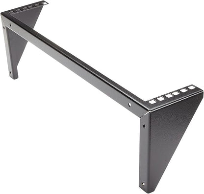 StarTech.com 2U Vertical Wall Mount Patch Panel Bracket - Steel Rack Mount Bracket w/Hardware for 19" Network, Server and Data Equipment , TAA (RK219WALLV)