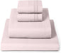 Mellanni Twin XL Sheet Set - 4-Piece Iconic Collection Bedding, (Including 2 Pillowcases), 16-Inch Deep Pocket, Easy Care, Extra Soft, Cooling Sheets, Brushed Microfiber - Blush Pink