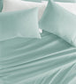Linen Market Brushed Microfiber Queen Sheet Set 4 Piece – Oeko-TEX Certified Ultra Soft & Wrinkle-Free - 16" Deep Pocket Sheets - Easy Care Queen Size - Aqua