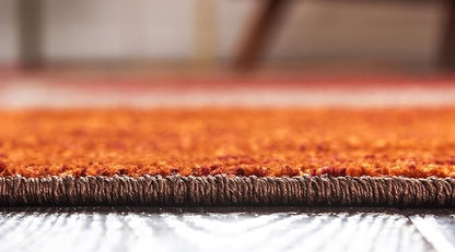 Unique Loom Autumn Collection Area Rug - Providence (4' 1" x 6' 1" Rectangle, Multi/ Beige)