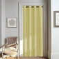 NICETOWN Door Curtain for Closet Doors 80 Inches Long 1 Panel, Blackout Doorway Curtain for Open Closet Bedroom, Room Divider Living Room for Privacy (Paler Yellow, 1 Panel, 46W x 80L)