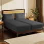 LBRO2M Split King Sheet Sets for Adjustable Bed 1000 Thread Count 100% Egyptian Cotton Sheet, 5 Piece Sets Bed Sheet Deep Pocket Up to 16" Soft Comfortable All Season (Split King, Black)