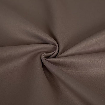 Blackout Curtains 90 Inch Length 2 Panels Set, Black Out Curtains for Bedroom 90 Inch Long, Rod Pocket Energy Saving Room Darkening Drapes for Living Room Window Khaki(W52 x L90)