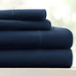 Linen Market Brushed Microfiber Twin XL Sheet Set 3 Piece – Oeko-TEX Certified Ultra Soft & Wrinkle-Free - 16" Deep Pocket Sheets - Easy Care Twin XL Size - Navy