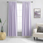 DONREN Lilac Room Darkening Curtain Panels 84" Long for Girls Room, Keep Warm Window Treatment Drapes for Doorway Entryway Patio (60" Width x 84 "Length,2 Panels)