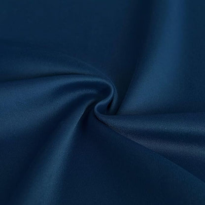 Blackout Curtains 96 Inches Long 2 Panels Set, Navy Blue Curtains Thermal Insulated Room Darkening Drapes for Bedroom, Rod Pocket Light Blocking Drapes Living Room(52W × 96L, Navy Blue)