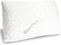 EnerPlex Queen Size Memory Foam Pillows - Pack of 1 - Adjustable Fill for Sleeping w/Extra Stuffing - Machine Washable Firm Cushioning