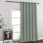 NICETOWN Blackout Curtains & Drapes - Privacy Thermal Efficiency Backdrop Curtains for Bedroom Room Divider Living Room Patio Sliding Glass Door, Wide 80 x Long 144 inch, Sage Green, 1 Panel