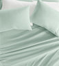 Linen Market Brushed Microfiber King Sheet Set 4 Piece – Oeko-TEX Certified Ultra Soft & Wrinkle-Free - 16" Deep Pocket Sheets - Easy Care King Size - Mint