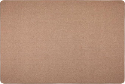House, Home and More Skid-Resistant Carpet Indoor Area Rug Floor Mat - Pebble Beige - 8 Ft X 12 Ft - Non Slip Rubber Backing, Stain Resistant, Dog Friendly, Living Room Bedroom Kitchen Entryway