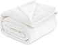 Bedsure GentleSoft Fleece Blankets King Size White - Bed Blanket Soft Lightweight Plush Cozy Fuzzy Luxury Microfiber, 108x90 inches