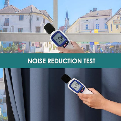 ChrisDowa 100% Blackout Curtains for Bedroom with Black Liner, 2 Thick Layers Total Blackout Thermal Insulated Grommet Window Curtains 2 Panels Set (Stone Blue, 42 x 63 Inch)