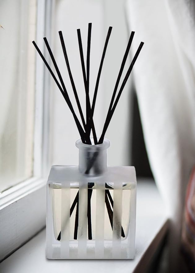 LOVSPA Reed Diffuser Set, Pomelo Grapefruit Scented Oil Diffuser with Sticks, Home Fragrance Accessories for Bathroom Shelf Decor, Aroma Diffusers for Home or Office Desk, USA Made