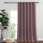 NICETOWN Blackout Room Divider Curtains for Sliding Glass Doors 102 Inches Long 1 Panel, Extra Wide Curtains for Doorway Patio Bedroom Living Room (Dry Rose, 80Wx102L, 1 Panel)