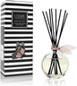 LOVSPA Reed Diffuser Set, Smoked Vanilla Scented Oil Diffuser with Sticks, Home Fragrance Accessories for Bathroom Shelf Decor, Aroma Diffusers for Home or Office Fall Decor, USA Made