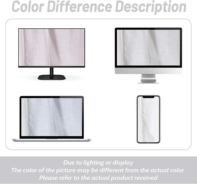 DriftAway Double Layer Linen Blackout Tie Up Curtains Thermal Insulated Fully Lined Balloon Roman Shade Bathroom Window Adjustable Rod Pocket for Small Window 39 Inch by 55 Inch Ivory