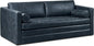 Poly & Bark Napa 82" Leather Pull‑Out Sleeper Sofa – Full‑Grain Italian Leather Upholstery,Tri‑Layer Mattress & Storage Console –Sophisticated Multi‑Functional Sofa Bed for Living Rooms & Guest Spaces