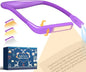 Neck Reading Lamp Purple Gifts For Women Book Lovers Knitting Crochet Accessories, Stocking Stuffers Christmas Birthday Present For Mom Wife Grandma Bible Readers Knitters Quilting Sewing Supplies