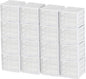 Sterilite ClearView Compact Stacking 3 Drawer Storage Organizer System for Crafting Supplies, Home Office, or Dorm Room, (16 Pack)