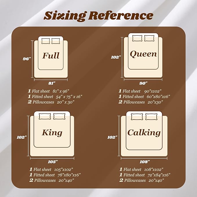 LBRO2M 1000 Thread Count 100% Egyptian Cotton Sheets Set Full Size, 4 Piece Sets Bed Sheet Deep Pocket Sheet Set 16" Soft Comfortable All Season (Full Burgundy)