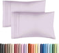 Queen Pillow Cases Set of 2 - Ultra Soft Hotel Quality Pillowcase Covers - Comfy, Cozy & Wrinkle Free - Shrinkage and Fade Resistant - Machine Washable Pillow Protectors - 2 Piece Set - Light Lavender