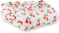 Berkshire Blanket-Classic Heavyweight Soft Printed VelvetLoft® Plush Blanket, Full/Queen Size Soft Fuzzy Warm Blanket for Couch Sofa Bed, Cherries Toss White, 90in x 90in