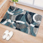 Rugshop Contemporary Modern Circles Abstract Area Rug 2' x 3' Blue