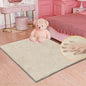 Light Brown Beige Plush Washable Fluffy Area Rugs for Bedroom Faux Fuzzy Bunny Fur Rug for Living Room Nursery Rug 3x5 Boho Rugs