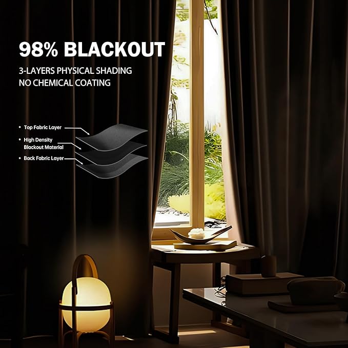Room Divider Ceiling Mounted Curtains Track Sets Extra Wide Blackout Curtain Flexible Tracks for Bedroom Privacy Partition Separator, 1 Panel Grey Drape and White Rail, W10 x H7ft