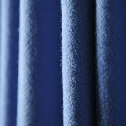 CUDDLE DREAMS Premium Cashmere Throw Blanket with Fringe, Luxuriously Soft (Porcelain Blue)
