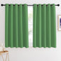 NICETOWN Blackout Curtains 54 Inches Long, Thermal Insulated Room Darkening Curtains for Bedroom, Window Treatment Drapes for Living Room Nursery (W66 x L54 Inch, Froest Green, 1 Panel)
