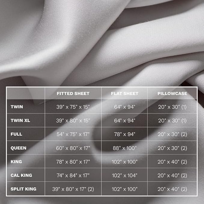 LUXOME 100% Rayon (Viscose) from Bamboo Pillowcase Set (King) | 400 Thread Count | Moisture-Wicking | Envelope Closure | Stone