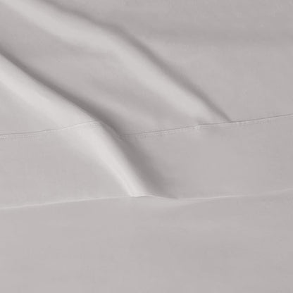 Amazon Basics Lightweight Super Soft Easy Care Microfiber 3 Piece Bed Sheet Set With 14-inch Deep Pockets, Twin X-Large, Light Grey, Solid