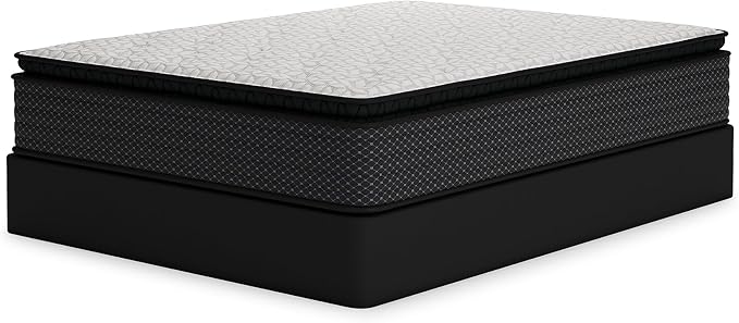 Signature Design by Ashley Limited Edition Pillow Top 13 " Pillow Top Hybrid Mattress with Gel Memory Foam and Edge Support for Cool Sleep and Pressure Relief, King, Fiberglass Free, Mattress In A Box
