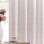 Beauoop Pink Floral Jacquard Blackout Curtains 96 Inches Long 2 Panels for Girls Bedroom Living Room Chenille Flower Room Darkening Thermal Insulated Soundproof Rod Pocket Back Tab Window Drapes 52x96