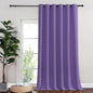 NICETOWN Sliding Door Curtain 108 Inches Long - Blackout Thermal Insulated Grommet Room Divider Privacy Drape for Patio Glass Door, 1 Panel, Lilac Purple, 100 Inch Extra Wide