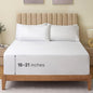 LuxClub 4 PC Extra Deep Pocket Queen Sheet Set, Deep Pockets Wrinkle Free Cooling Bed Sheets Hotel Bedding for Women, Men, Includes 1 Fitted Sheet, 1 Flat Sheet and 2 Pillowcases- White