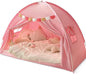 Razee Twin Bed Tent for Kids, Twin Size Bed Tents Indoor Toddler Canopy Privacy Playhouse on Bunk Sleep Inside Drafty Room for Girls, Pink, Kid House Toys for Girl Birthday Gift