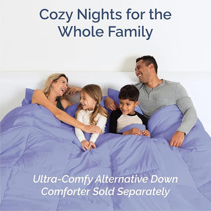 Queen 6 Piece Sheet Set - Cooling, Comfy & Breathable - Hotel Luxury Bedding, Includes Fitted Sheet for Women, Men, Kids & Teens - 1 Flat, 1 Fitted Sheet, 4 Pillowcases with Deep Pockets - Lavender