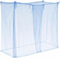 4 Corners Mosquito Net for Mosquiteros para Camas Bed Canopies Netting Bed Drapes Rectangular Mosquito Mesh for Camping Home Outdoor Travel(Blue,L75 X W35.5 X H59 Inch,1 Opening)