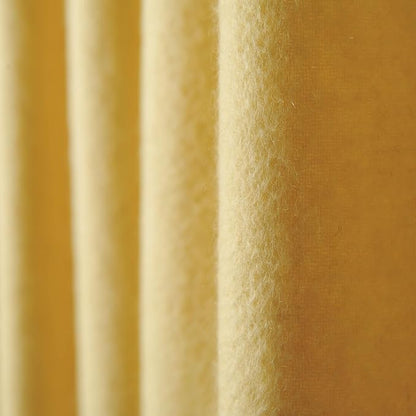CUDDLE DREAMS Premium Cashmere Throw Blanket with Fringe, Luxuriously Soft (Yellow)