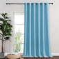 NICETOWN Teal Blue Blackout Curtains for Bedroom 95 Inch Length - Thermal Insulated Room Darkening Privacy Grommet Window Drapes for Boys Room, Set of 1 Panel, 80 x 95 Inch