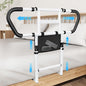 easymake Bed Rails for Elderly Adults Safety: Adjustable Bedside Assist Rails with Storage Pockets, Non-Slip Handles, Items for Elderly Bed Rail, 400LB Gravity Capacity