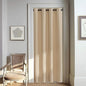 NICETOWN 80 inch Curtain Privacy for Doorway - Thermal Insulated Grommet Window Treatments Room Darkening Sound Reducing for Bedroom/Home Office (Biscotti Beige, 1 Panel, W46 x L80)