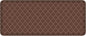 GelPro Anti-Fatigue Designer Comfort Kitchen Floor Mat, 20x48, Trellis Walnut Stain Resistant Surface with 3/4” Thick Ergo-Foam Core for Health and Wellness