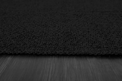 Easy Jute Runner Rug 2x7 Indoor Outdoor Natural Rugs Solid Fiber Rug Woven Area Rug Boho Easy Clean Inside Carpet for Living Room Bedroom Dining Room Hallway or Outdoor Patio Porch (2 X 7 Dark Grey)